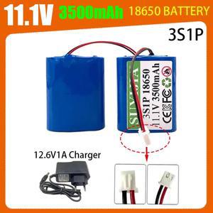 11.1V 3500mAh 3S1P 리튬 이온 배터리 호환용 팩백업 전원  용 BMS 포함 CCTV Camerar 스피커 Bluetooth 충