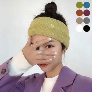 남녀 178QYB85 반다나 터번 골지 않는 니트 헤어밴드 쪼이지