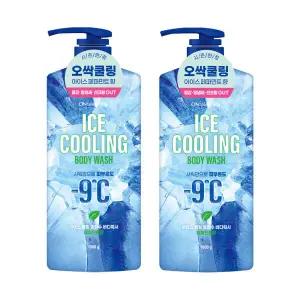 온더바디 아이스쿨링 바디워시 페퍼민트1000G x 2개