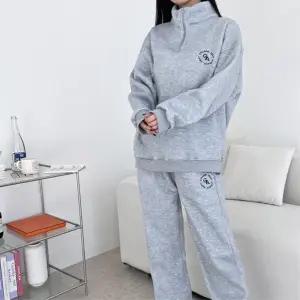 여자 반집업 가성비 기모 체육복세트 방한 도톰 간절기