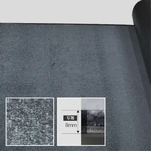 엘리베이터 물기흡수 그레이 롤매트 120x100 세차장 매장 셀프시공 테라스 현관바닥