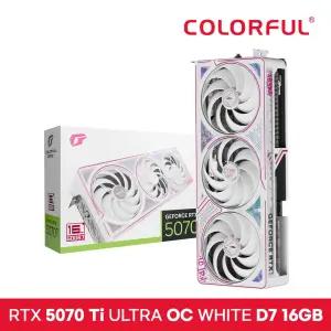 [공식수입사] COLORFUL iGame 지포스 RTX 5070 Ti ULTRA OC White D7 16GB 도우정보