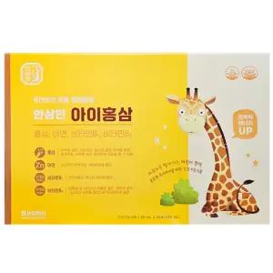 농협 한삼인 아이홍삼 30포 어린이 건강기능식품 홍삼스틱