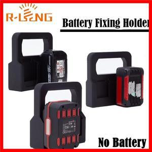 휴대용 4x 배터리 마운트 홀더 스토리지 랙 바구니 브래킷 마키타/오지토 18V/파크사이드 X20V