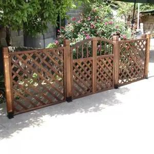 야외 출입문 마당 울타리 전원주택 게이트