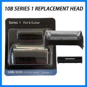 브라운 10B 1000 시리즈 1 면도기 헤드 호일 및 커터 1715 2675 교체용 블레이드