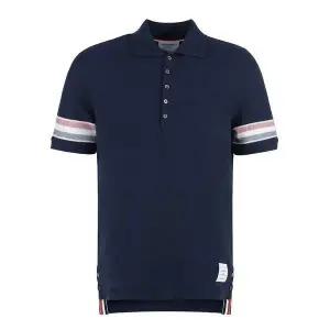 [비비안웨스트우드] 톰브라운 텍스처 폴로 카라 남성 반팔 131811904