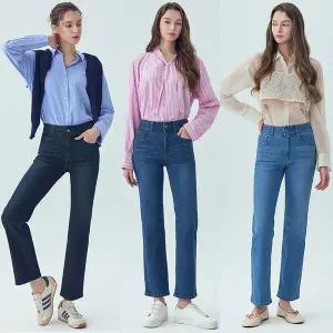 [뱅뱅] 여성 라이크라 릴렉스 데님팬츠 3종[35739941]