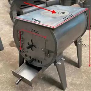 드럼통 화목난로 가스통 장작 농촌 야외 화로대 불멍 캠핑