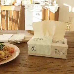 휴홈 무표백 대나무 뽑아쓰는 키친타올100매 12팩(1200매)