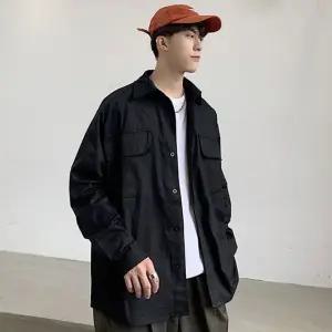 베이직셔츠 남성 캐주얼 베이직 4컬러 무지 기본 포켓 긴팔 셔츠