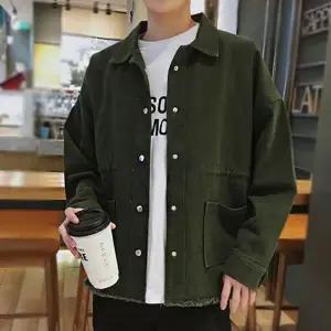 빈티지 느낌 포인트 박시 남자 봄 캐주얼 아우터 재킷 남성 자켓 남자봄 남자봄아 데님