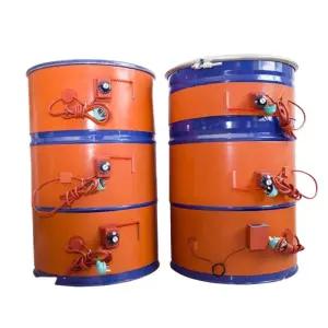 드럼 히팅 밴드 온도제어 휴대용 보조배터리 벨트 데우기 200L 손난로 가열기 충전식