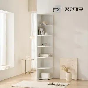 장인가구 클래드 드레스룸 시스템 옷장 400 라운드 측면 코너장