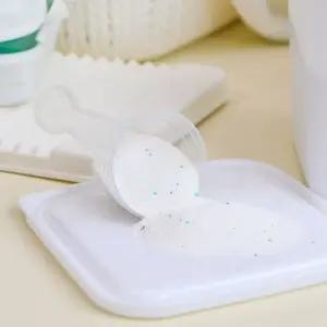 화이트 세탁 세제용기 디스펜서 모음 (추가.세탁스푼) bhy4+6Sed