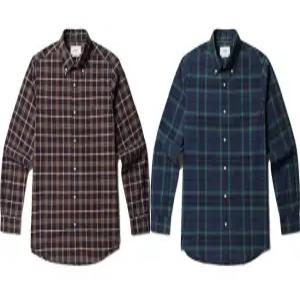 포플린 체크 셔츠 ZOF1WC1301