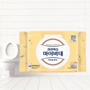 크리넥스 마이비데 키즈 캡형 40매 비데 물티슈 화장실용