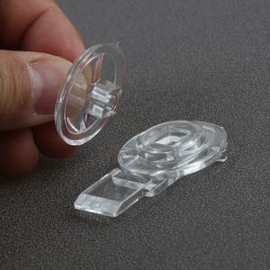 열쇠가 없는 투명 아크릴 잠금 걸쇠, 크리스탈 버클 선물 상자, 와인 케이스, 캐비닛 서랍, 48mm, 1.89in,