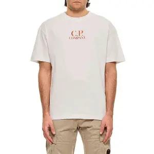 [비비안웨스트우드] CP컴퍼니 반팔 티셔츠 로고 화이트 142183767