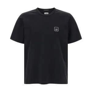 [비비안웨스트우드] CP컴퍼니 반팔 티셔츠 그래픽 블랙 142183826