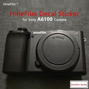 소니 범용 호환 A6100 카메라 데칼 스킨 용 Hinefilm 알파 스티커 보호 안티 스크래치 커버 필름