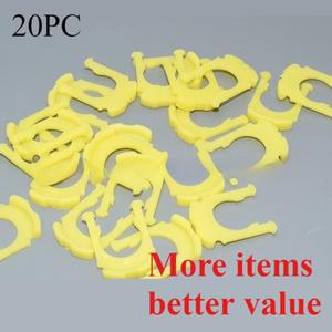 도요타 코롤라 아발론 툰드라 렉서스 연료 탱크 파이프 커넥터 패스너용 20PCS 튜브 클립 클램프