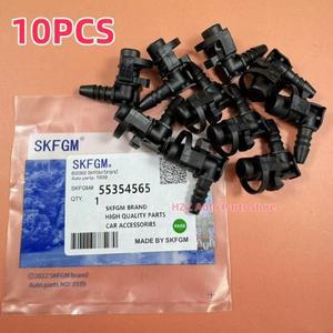 10PCS 스로틀 밸브 온도 조절기 바디 히터 파이프 호스 커넥터 번호: 55354565 55569809 Chevrolet Cruze E