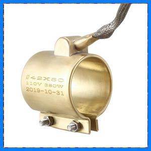 Aimee 2X 110V 380W 42Mmx50mm 사출 성형 기계용 금형 가열 요소 황동 밴드 히터 주입