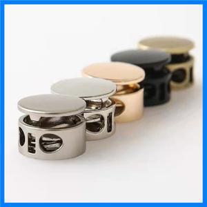 스프링 코드 잠금 스토퍼 로프 클램프, 토글 클립 버클 백팩 스포츠웨어 신발끈 끈 장치 10 개입