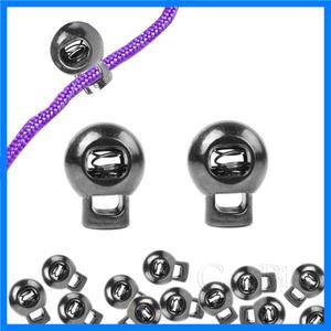 플라스틱 용수철 코드 잠금 스토퍼 토글 클립 걸쇠 로프 클램프, 드로스트링 가방 운동복 신발끈 DIY 액세