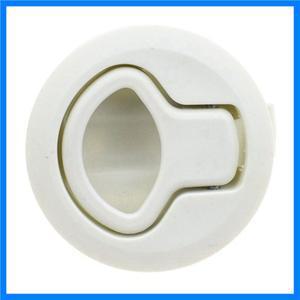 ABZZ-YH9073 푸시형 도어록 라운드 패널 캐비닛 잠금장치 플랫 (옷장, 서랍, RV, 화장실 문, 손잡이용)