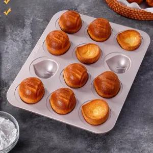 버터떡틀 상하이 버터떡 오븐용 12구 빵틀 베이킹 오븐 몰드 홈 카페 도구 쿠키틀 제빵