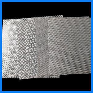 1PC 304 스테인레스 스틸 미끄럼 방지 보드 100x100mm 무늬 플레이트 에칭 시트 모델 자동차 하우스 DIY 수