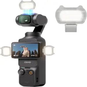 DJI 오스모 포켓 3용 마그네틱 필 라이트 모바일 8/7P/7/6/SE 3가지 색상 모드 보조 셀피 브이로그 비디오