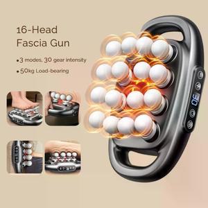 16 뒤로 허리 바디 마사지 고주파 어깨 진동 근육