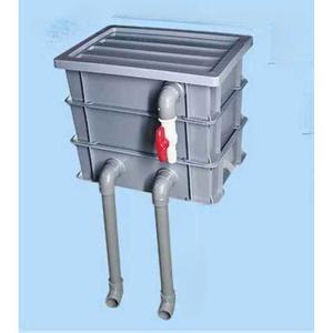 박스 여과기 외부 어항용 수족관 워터펌프 필터 정화 거북 여과 소형3단