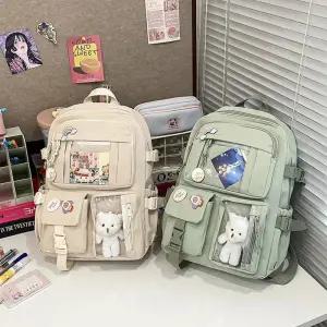 [패션] 복주머니 스타일 카피바라 스트링 파우치 미니 핸드백 화장품 이너파우치