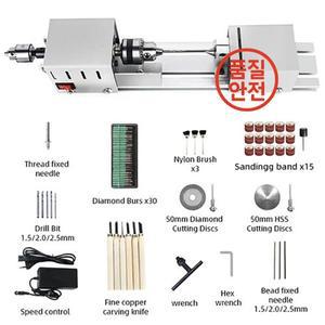 미니 목공 선반 기계 DIY 불상 비즈 연마기 드릴 회전 도구 12-24V DC