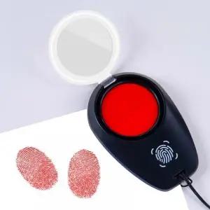 ( )휴대용 인주 스탬프 도장 미니 잉크 패드 DD 12975