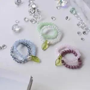 FR007 담수진주 비즈반지 2개set WFFRD3R