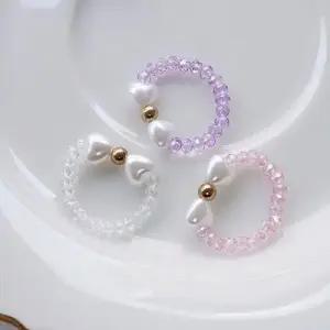 FR002 비즈반지 3개set WFFRD3M