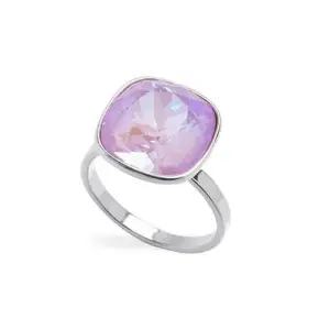 R109 라벤더 디라이트 12mm 오스트리아 크리스탈 반지 WFFPVFI