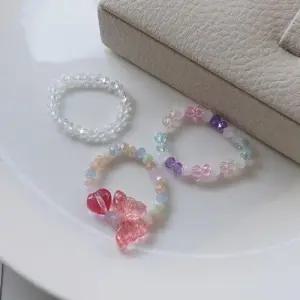 FR003 비즈반지 3개set WFFRD3N