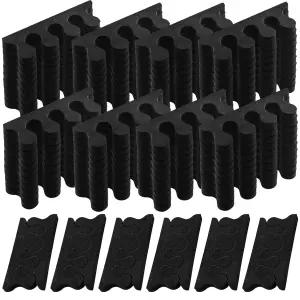 코보에 600피스/300쌍 발가락 분리 키트 여성용 스펀지 스페이서 페디큐어 도구 네일 아트 페인팅 폴리싱