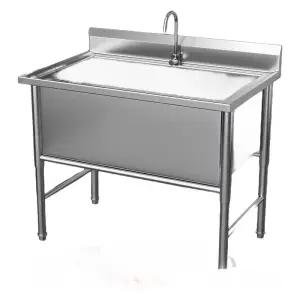 업소용 깊은 싱크대 탕비실 설거지 깊이30 대형 주방 304 60x60 캠핑장