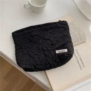 플라워 패턴 화장품 정리 파우치 악세서리 케이스