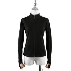 피겨 연습복 상의 재킷 집업 탑 빙상 방수 여자 블랙 XXXS 선수 훈련복 사계절 아이스스케이트