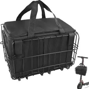 무릎 스쿠터 바구니 액세서리 업그레이드 퀵 릴리스 탈착식 천 전기 전면용 대부분의 워커 모델과 스쿠터에