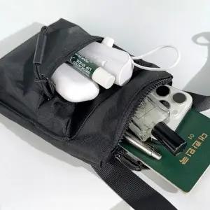 블랙 미니 크로스백 남자 남성용 여행 가방