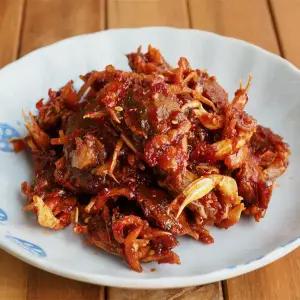 반찬단지 쌀게무침 4kgX3 (1BOX) 대용량 업소용 밑반찬 게조림 양념쌀게무침 칠게조림